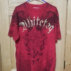Whitetag XXL Red short sleeve t-shirt Aggravated Mentality